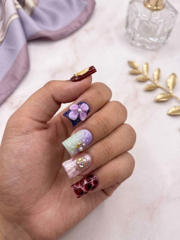 Mix Couleurs Bijoux — Forme Carrée