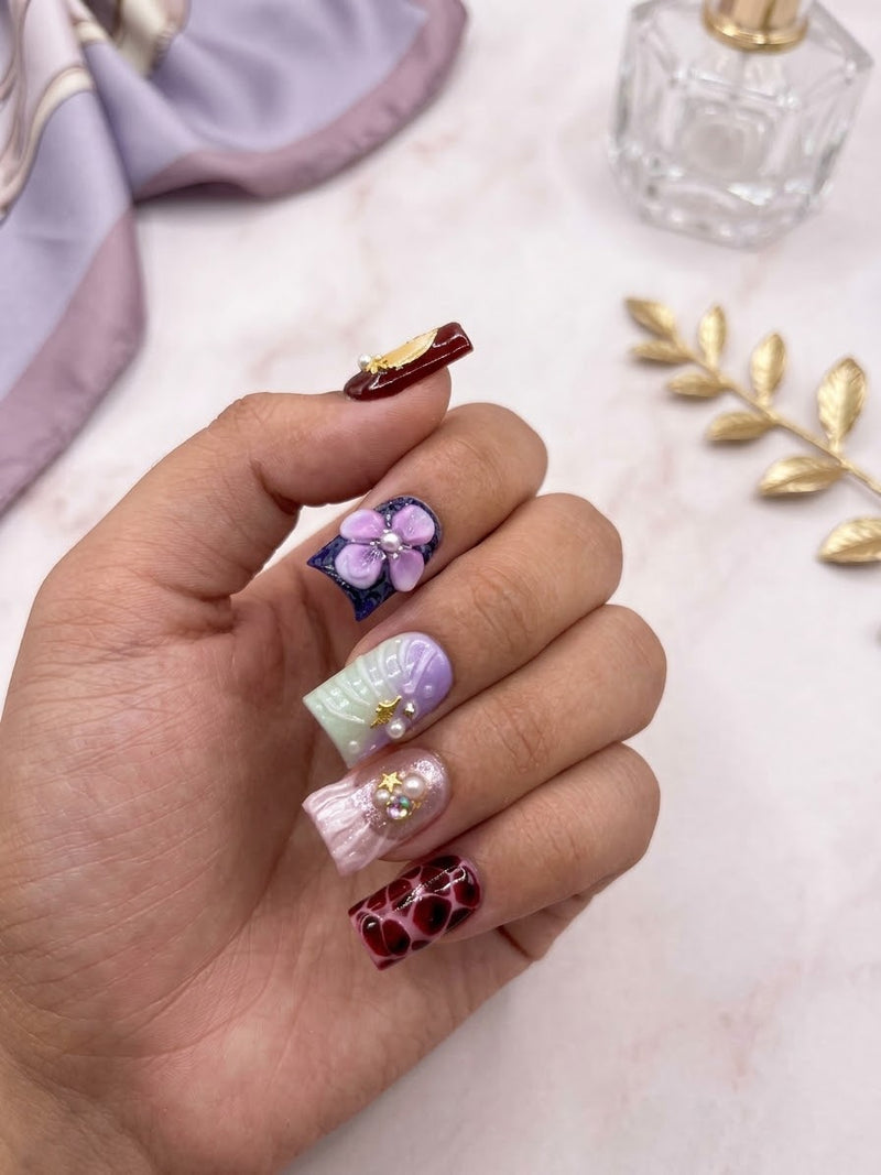 Mix Couleurs Bijoux — Forme Carrée