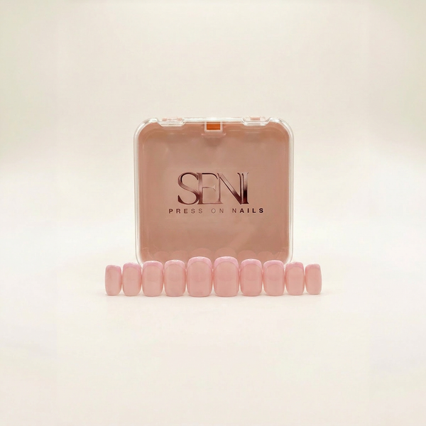 French Rose Pâle — Forme Carrée