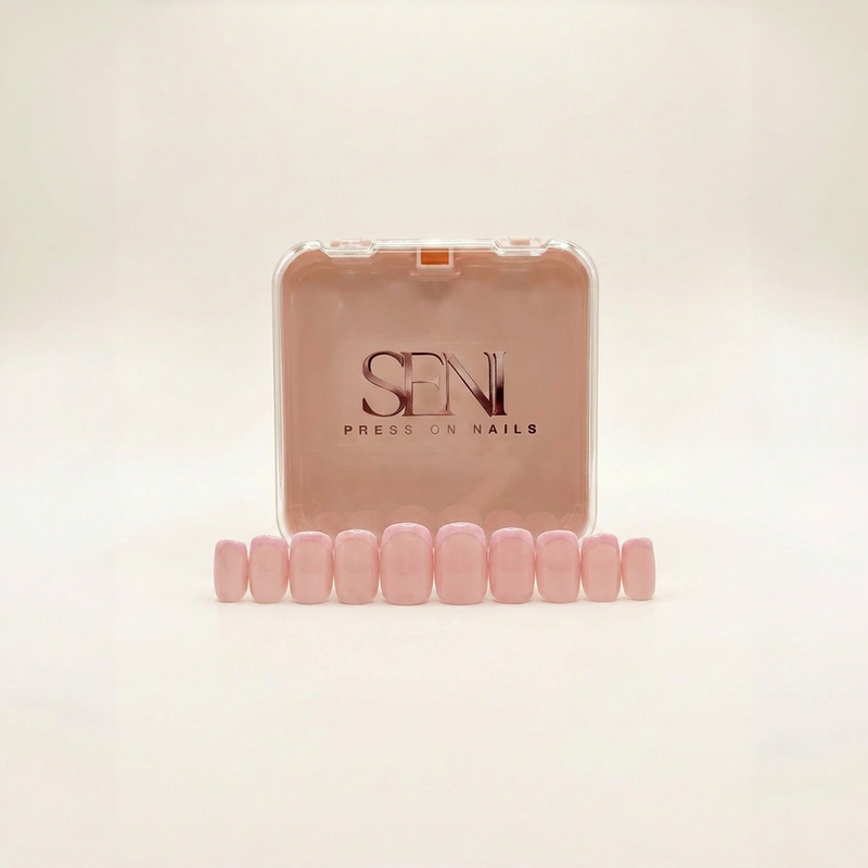 French Rose Pâle — Forme Carrée
